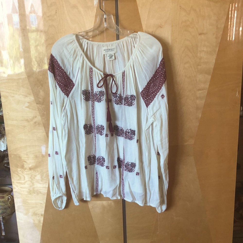 Denim & Supply Ralph Lauren embroidered top